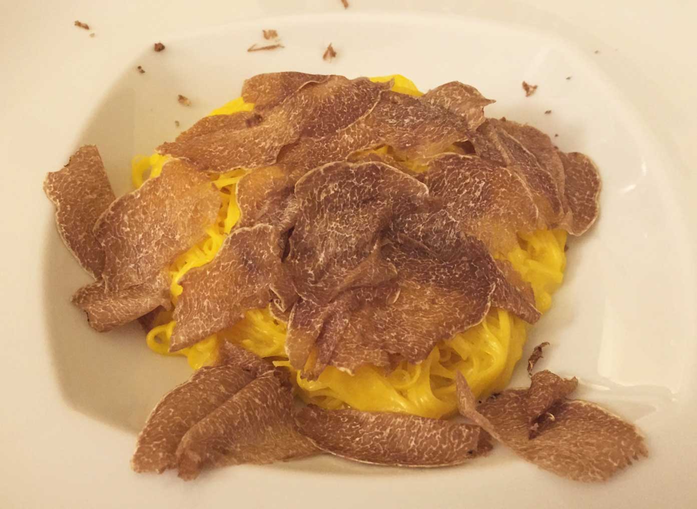 italian food pasta tajarin white truffle bettys luxury travels