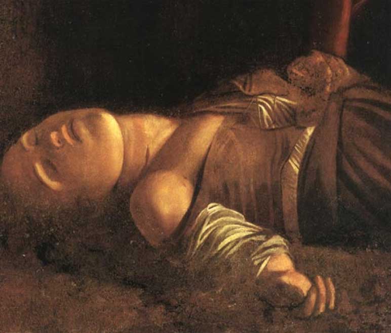 Burial of Sain Lucy - Caravaggio