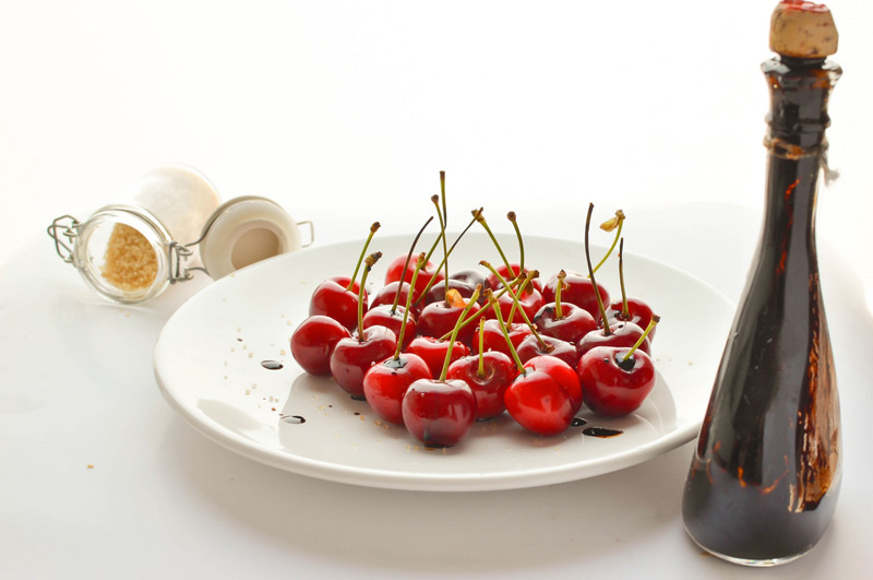 cherries balsamic vineager bettusluxurytravels
